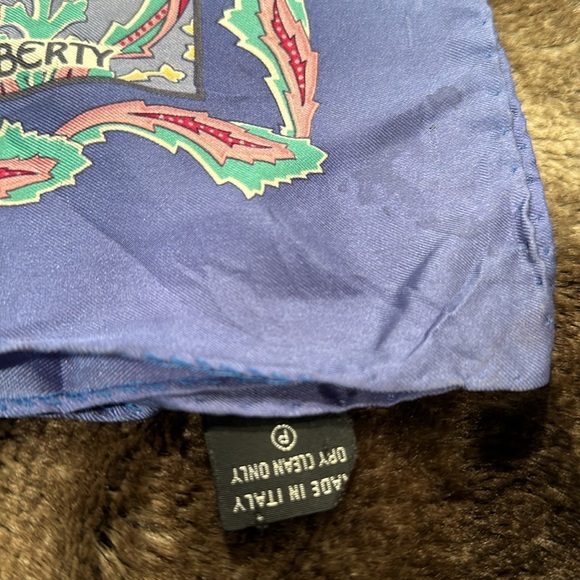 Liberty of London All Silk Scraf Floral Retails: $350 - Picture 3 of 5